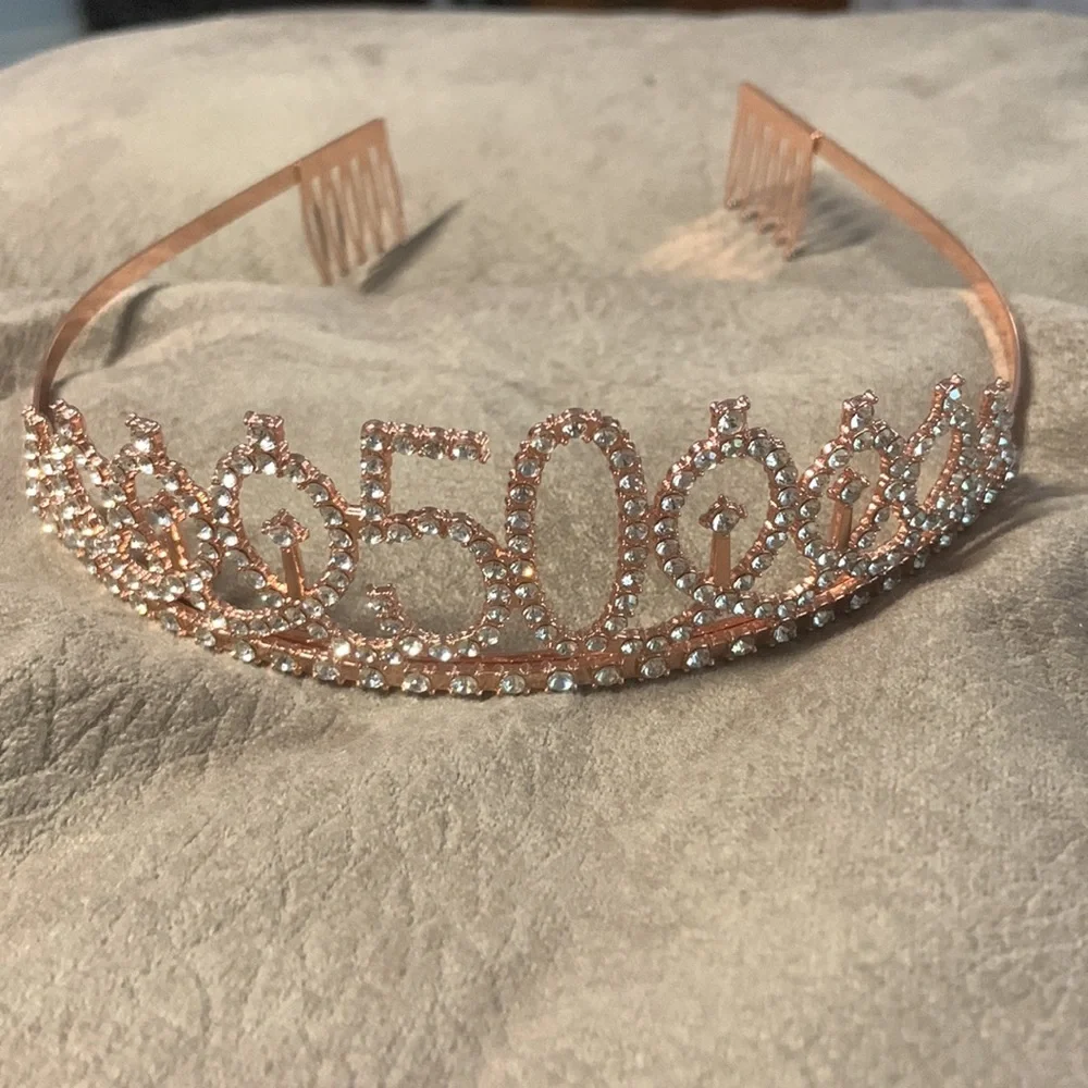 50th Birthday Wearables - 50 and fabulous/ fierce but fabulous